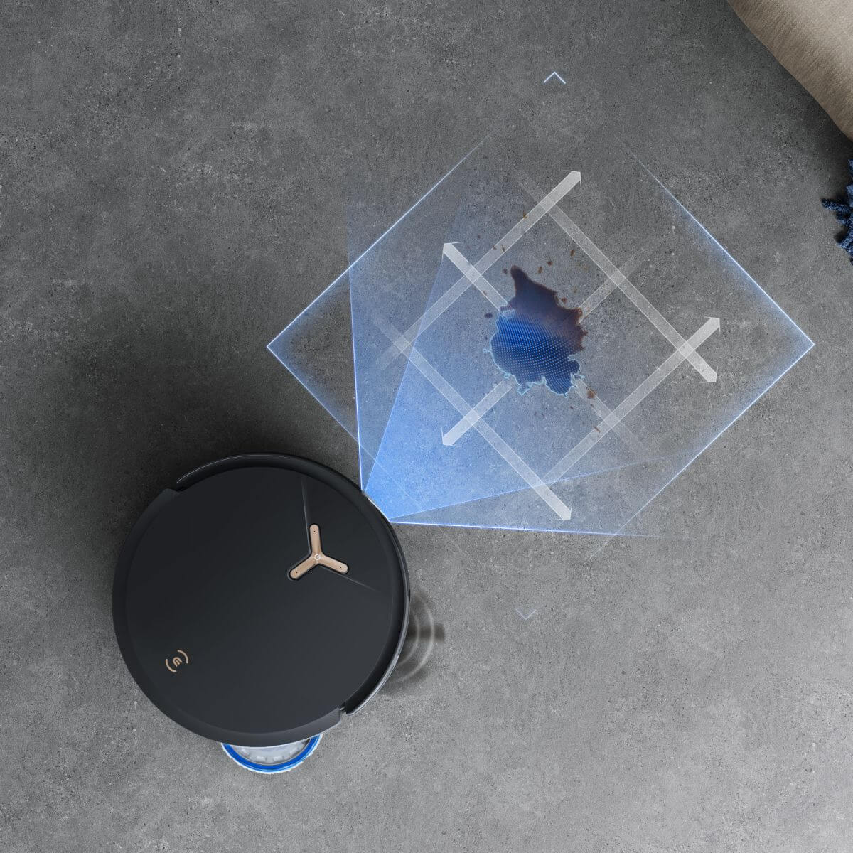 18 AI Instant Re-Mop Umelá inteligencia sa zameria na nečistoty